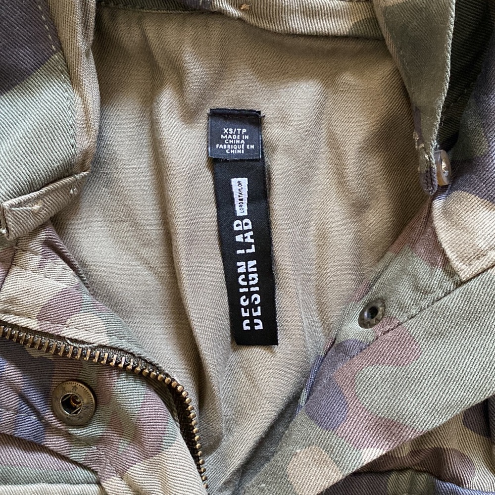 Design Lab camo utility jacket - Picture 3 of 8